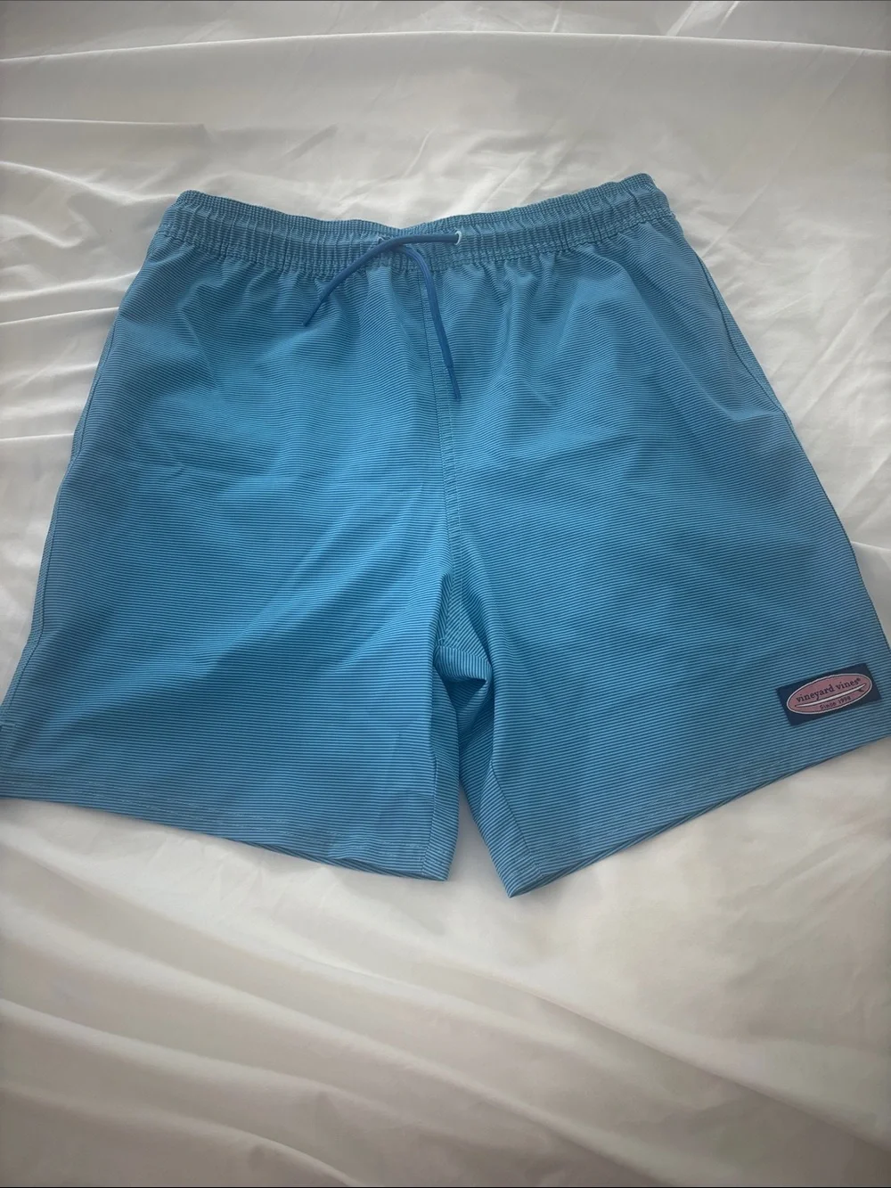 Vineyard Vines Boys Striped Chappy bathing suit - Size Large